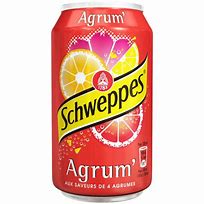 Pack de 24 canettes schweppes agrumes    , 33cl